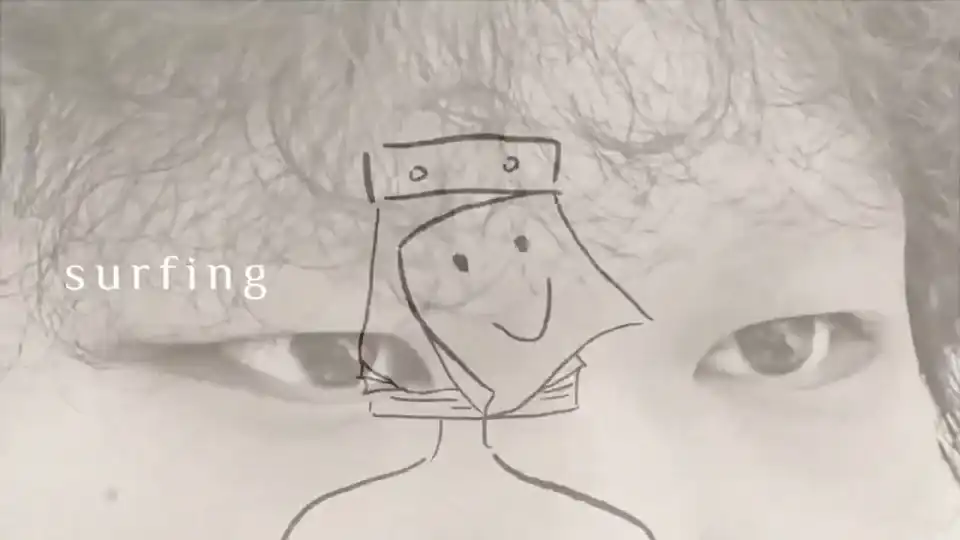 学生短片中的手绘画面